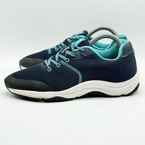 Vionic Action 335 Emerald Navy comfort shoes - Women’s US 7.5 Wide - Picture 4 of 10